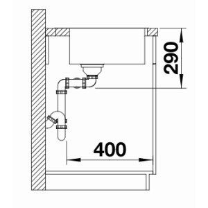 Blanco Andano 340/340-IF/A Infino Push Control