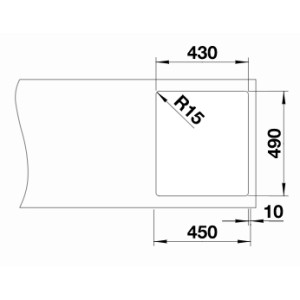 Blanco Andano 400-IF/A Infino Push Control Blanco Andano 400-IF/A Infino Push Control