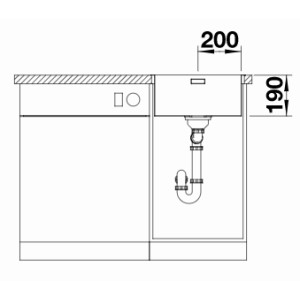 Blanco Andano 400-IF/A Infino Push Control Blanco Andano 400-IF/A Infino Push Control