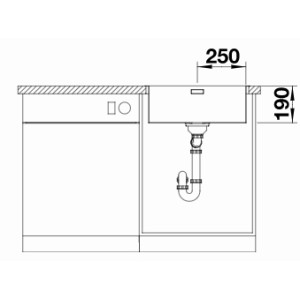 Blanco Andano 500-IF/A Infino Push Control Blanco Andano 500-IF/A Infino Push Control