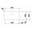Blanco Zerox 700-U Durinox Dark Steel