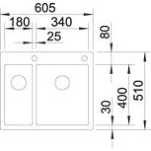 Blanco Claron 340/180-IF/A