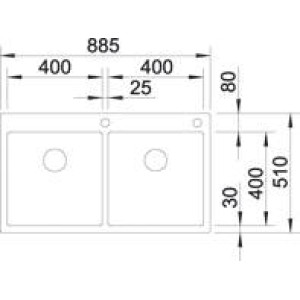 Blanco Claron 400/400-IF/A