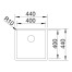 Blanco Claron 400-IF Durinox