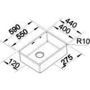 Blanco Claron 500-IF/A