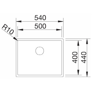 Blanco Claron 500-IF/N