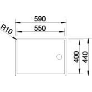 Blanco Claron 550-T-IF/N