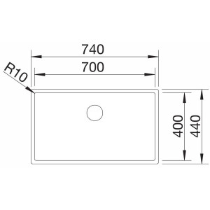 Blanco Claron 700-IF/N