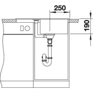 Blanco Metra 45S Compact