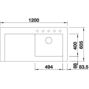 Blanco Modex-M 60 Blanco Modex-M 60