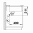 Blanco Subline 350/150-U Ceramic PuraPlus InFino