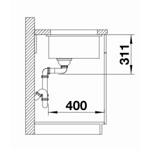 Blanco Subline 375-U Ceramic PuraPlus Blanco Subline 375-U Ceramic PuraPlus