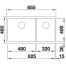 Blanco Subline 480/320-U
