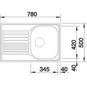 Blanco Tipo 45S Compact Blanco Tipo 45S Compact