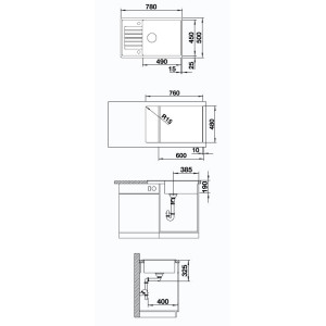 Blanco Zia XL 6S Compact